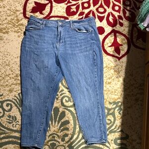 Sonoma Light Blue Cropped Jeans